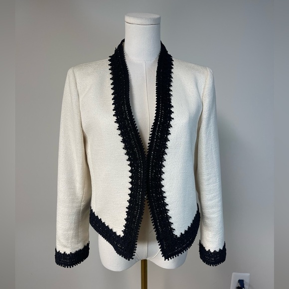 Alice + Olivia White and Black Blazer - Picture 5 of 14